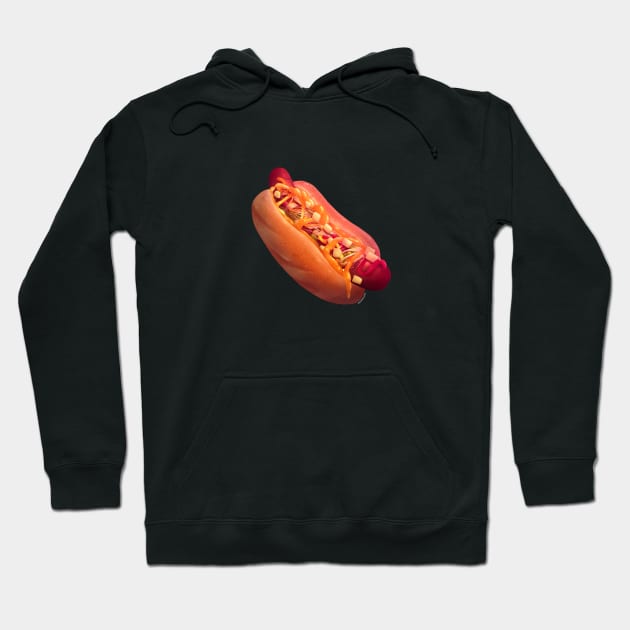 Fancy Hotdog! Hoodie by SilentNoiseArt